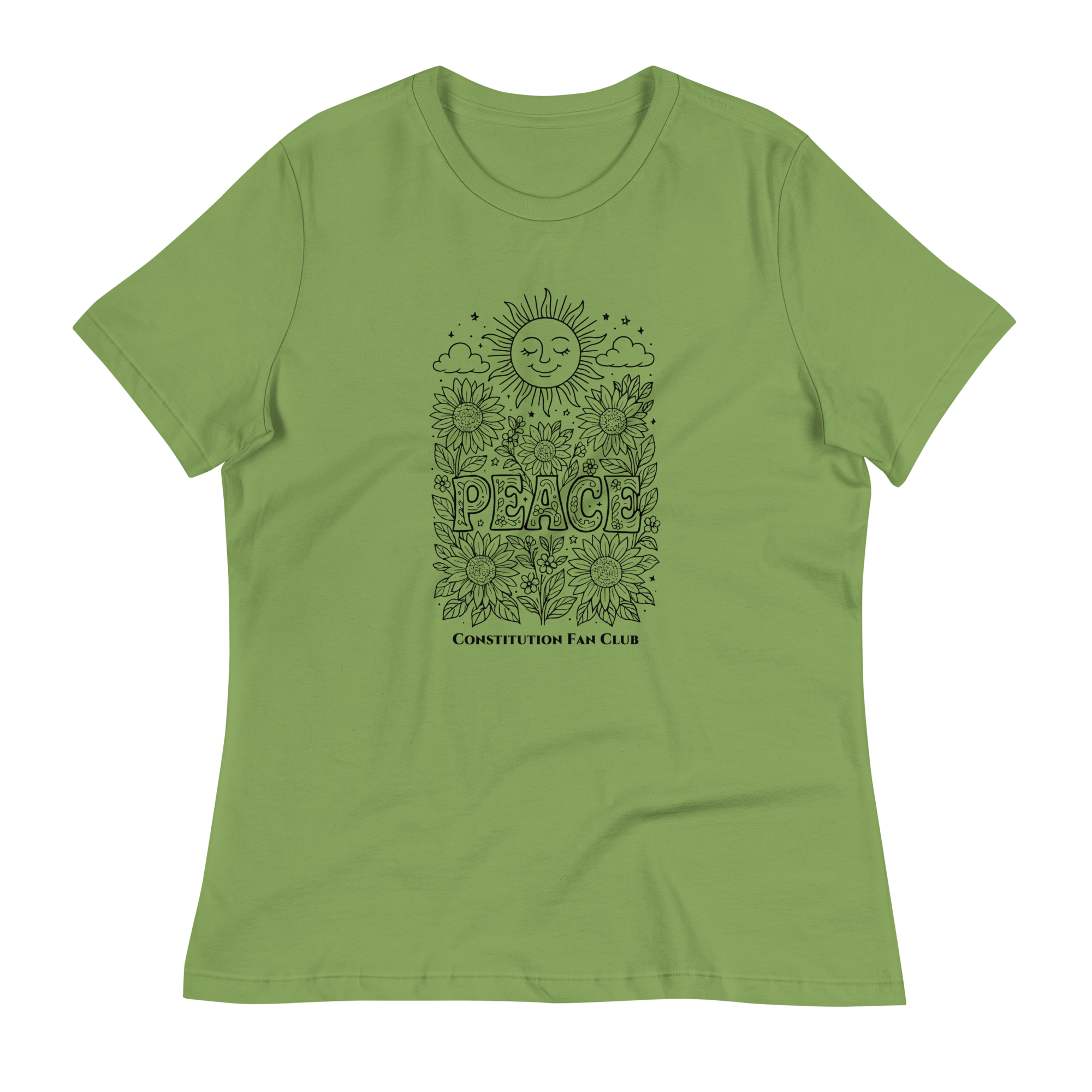 Peace Within Tee – Color-It-Yourself Shirt