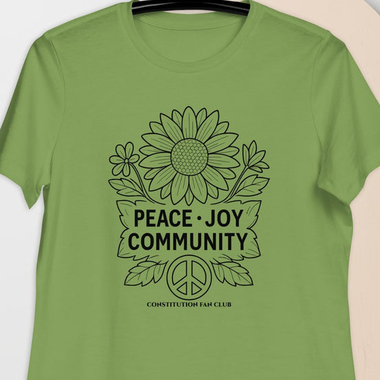 Peace, Man! Women's Tee – Color-It-Yourself Shirt