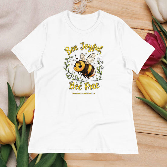 Bee Joyful, Bee Free Tee