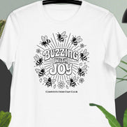 Buzzing with Joy Tee – Color-It-Yourself Shirt