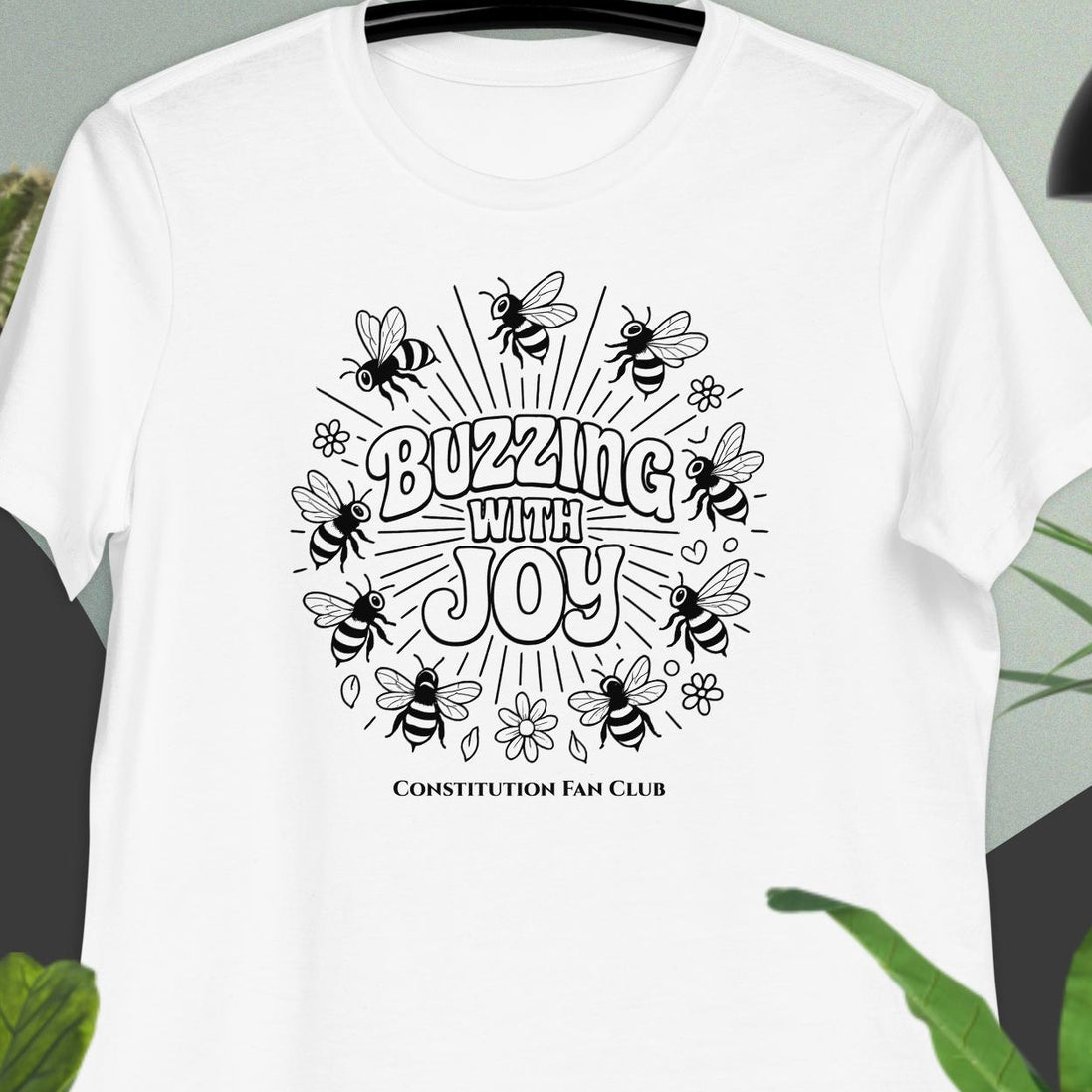 Buzzing with Joy Tee – Color-It-Yourself Shirt
