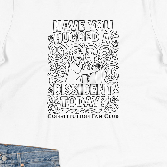 Hugs Women's Tee – Color-It-Yourself Shirt