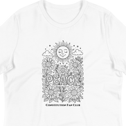 Peace Within Tee – Color-It-Yourself Shirt