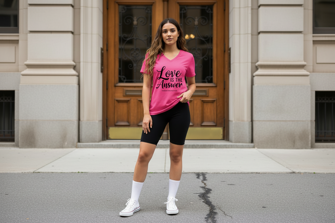“Love Is a Verb” Tee