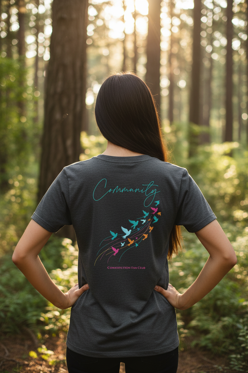 Soaring Together Tee – A Unity & Hope Graphic Shirt | Constitution Fan Club