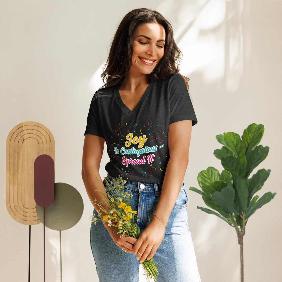 Joy Is Contagious — Spread It Tee