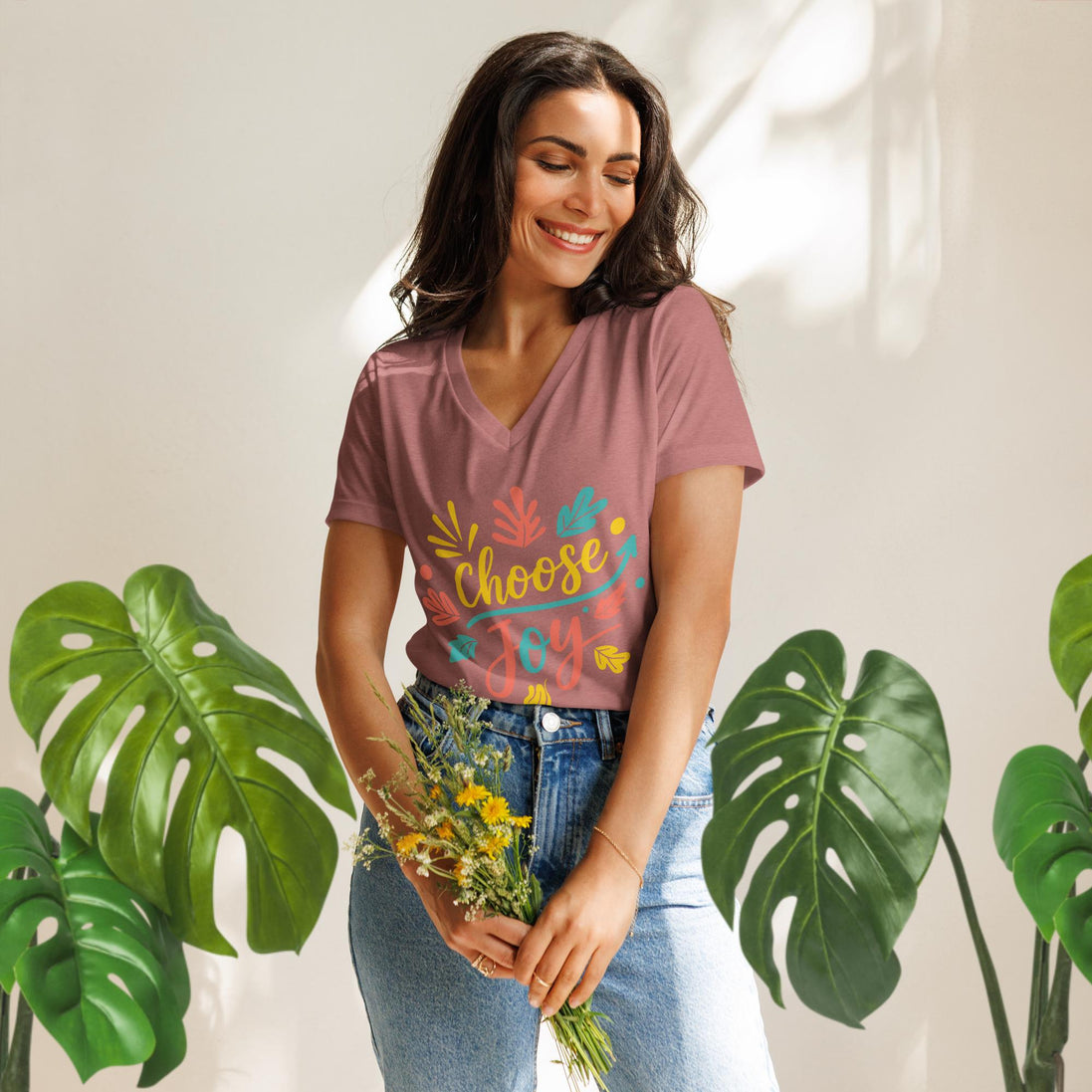 Choose Joy – Colorburst Tee