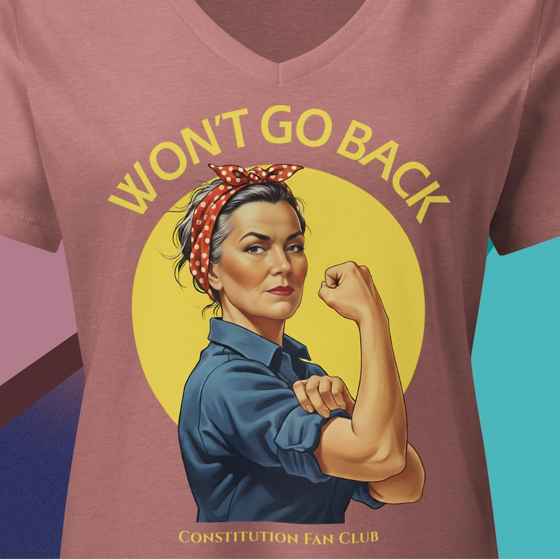 Won’t Go Back Tee — Resistance Edition (6405 CVC)