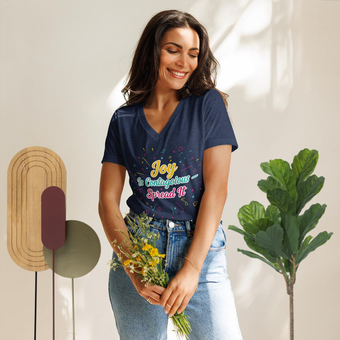 Joy Is Contagious — Spread It Tee