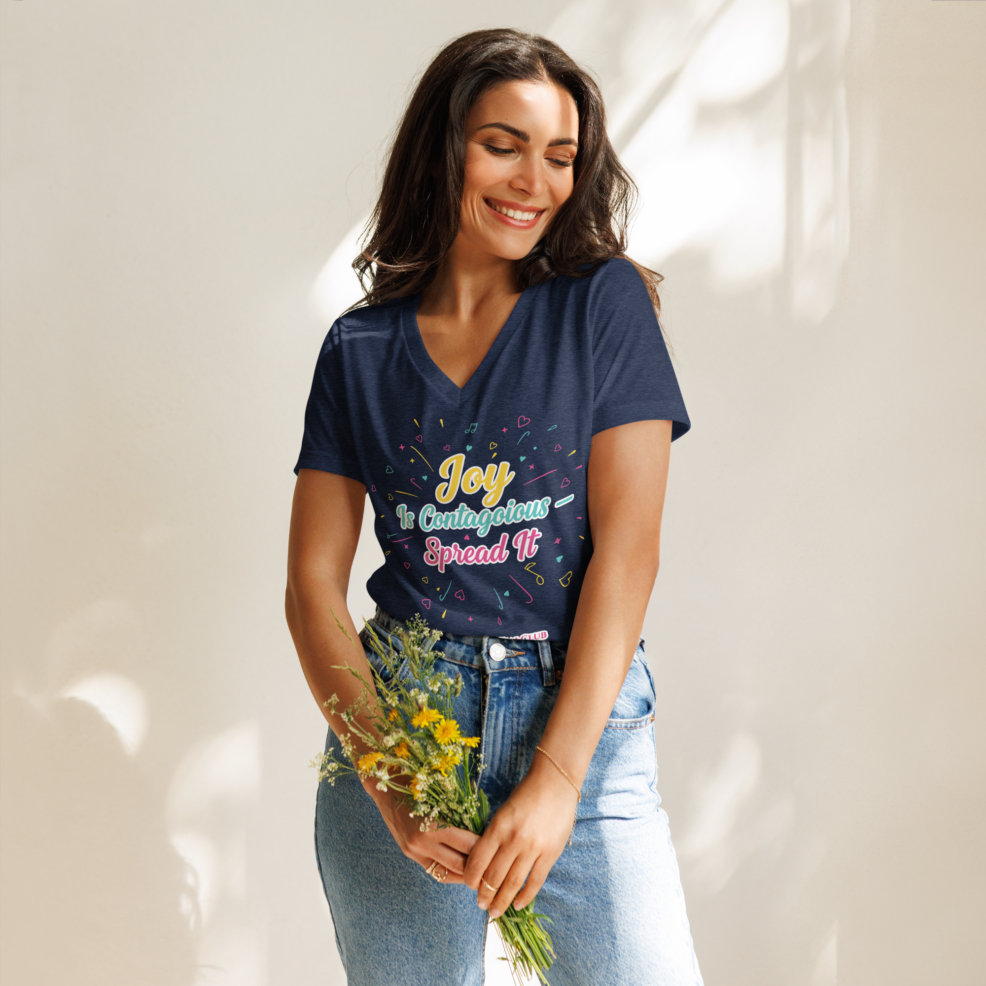 Joy Is Contagious — Spread It Tee