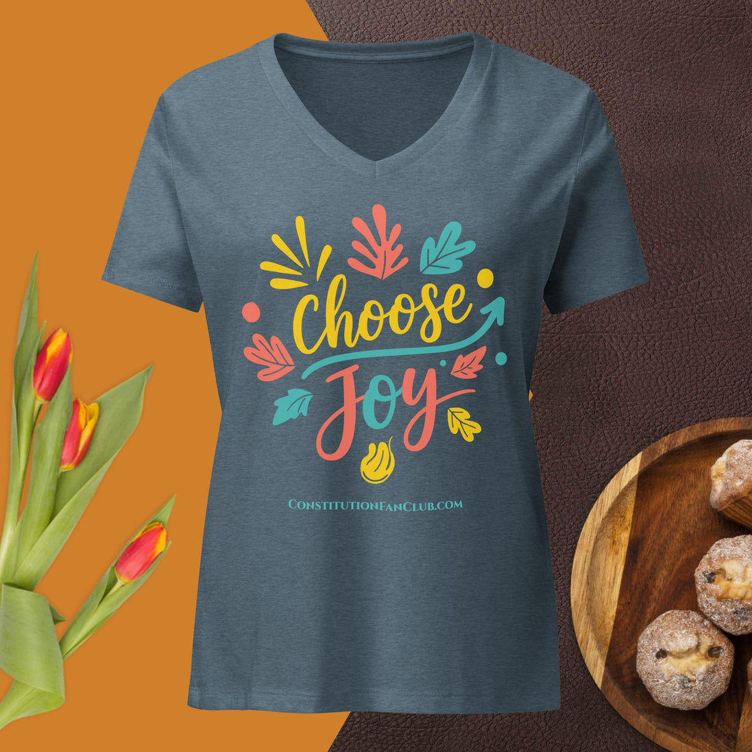 Choose Joy – Colorburst Tee