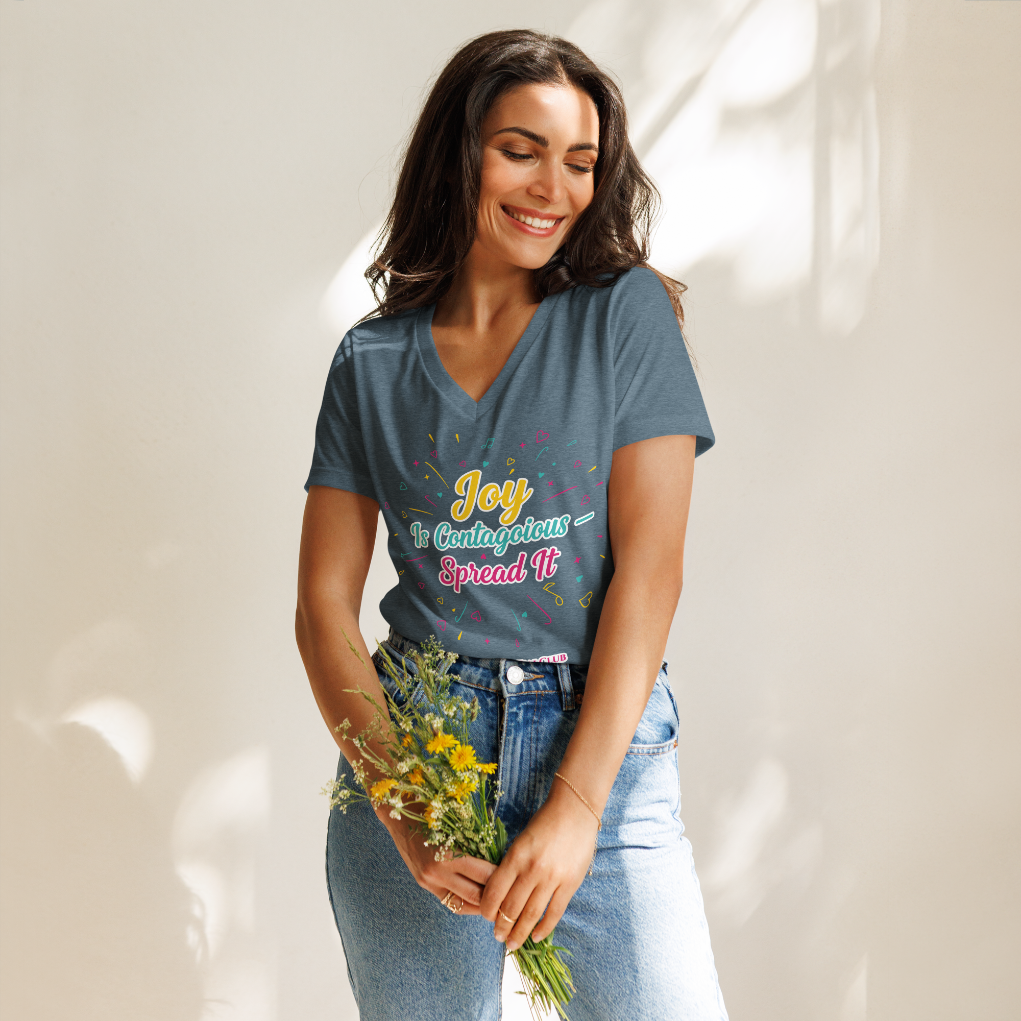 Joy Is Contagious — Spread It Tee