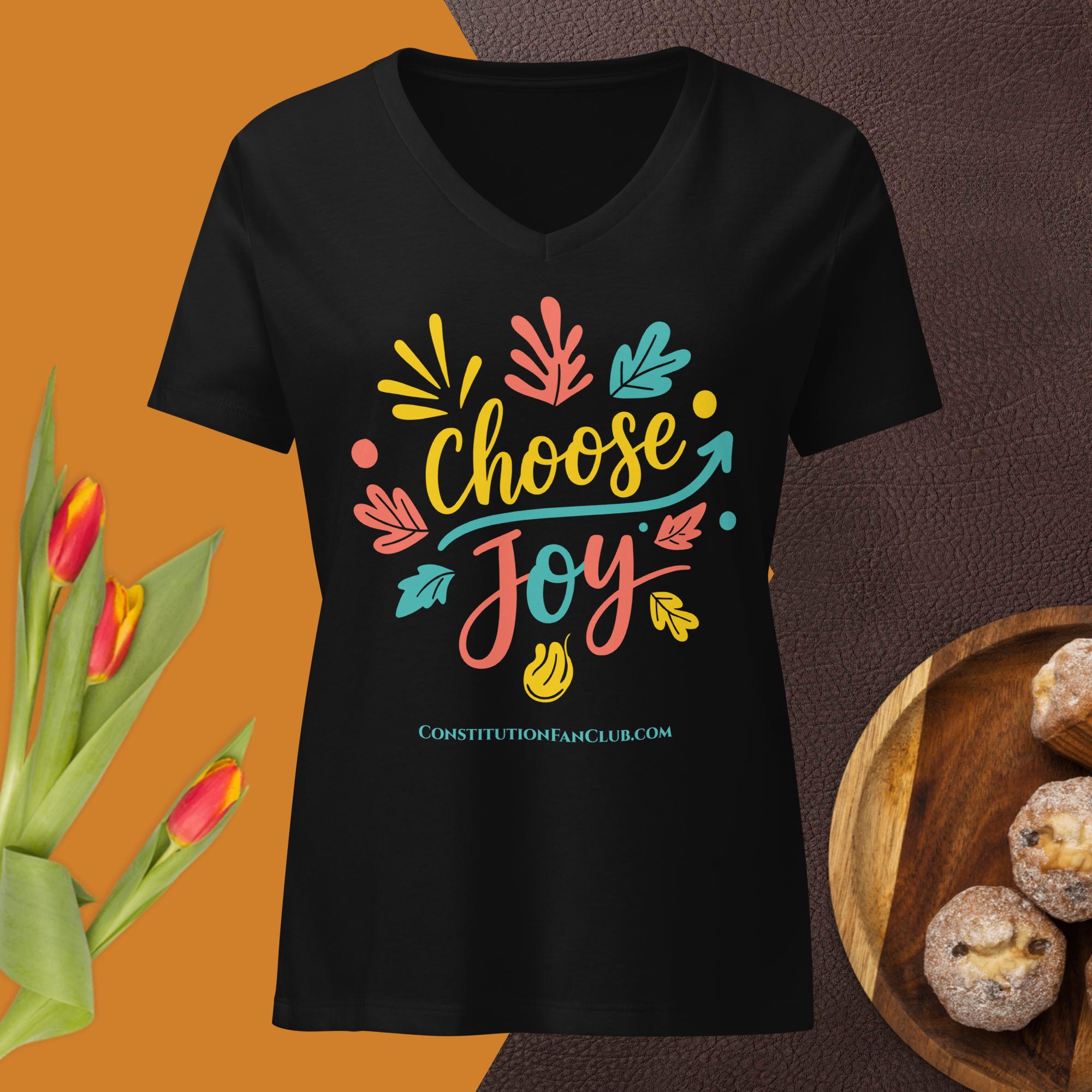 Choose Joy – Colorburst Tee