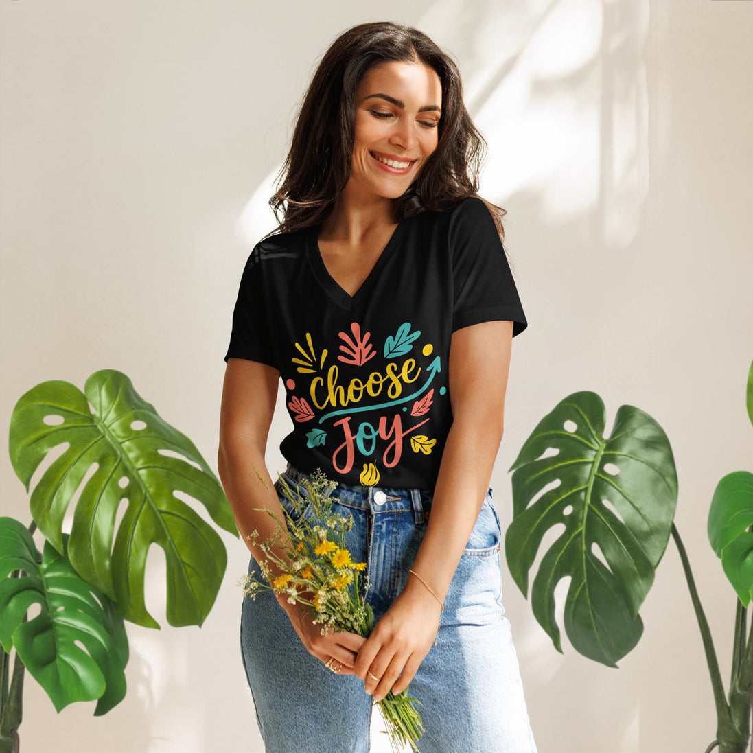 Choose Joy – Colorburst Tee