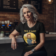 “We Can!” V-neck Tee