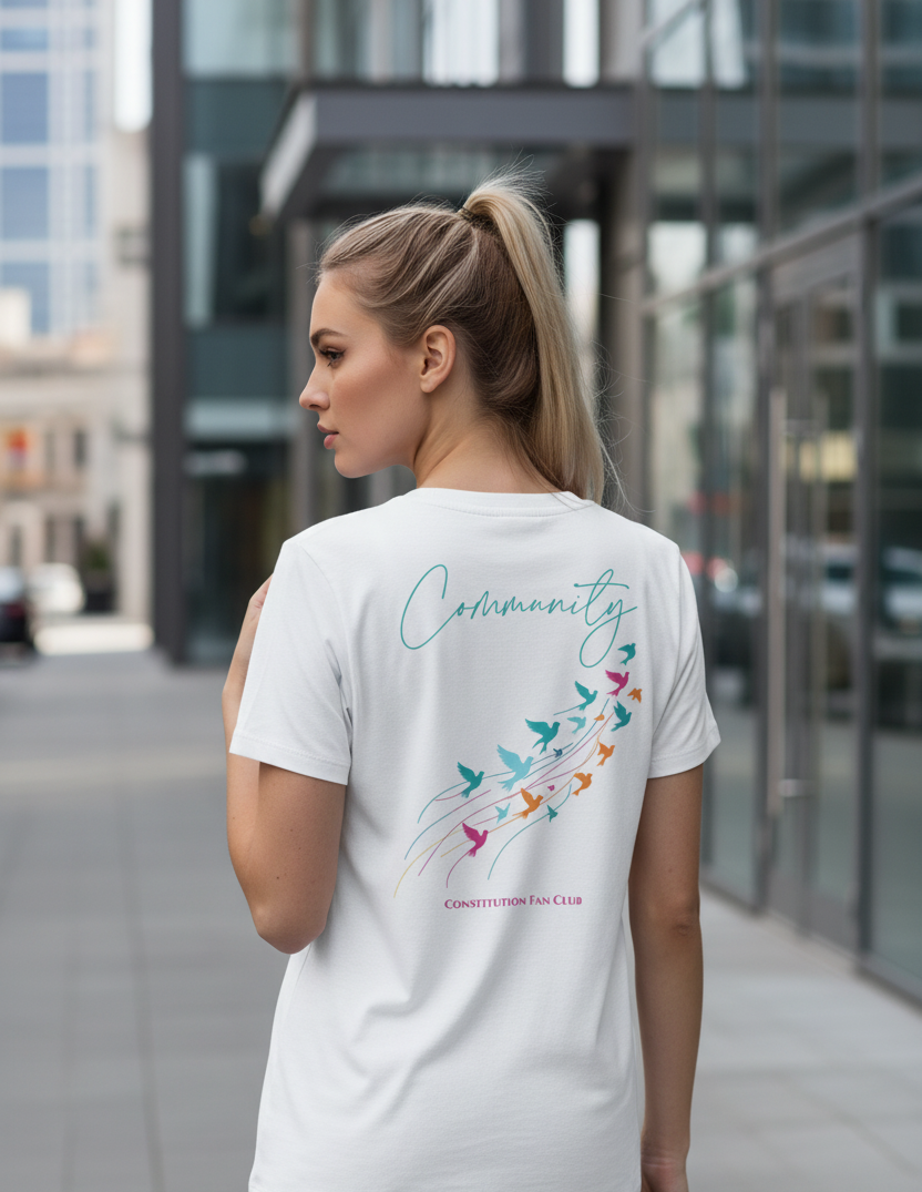 Soaring Together Tee – A Unity & Hope Graphic Shirt | Constitution Fan Club