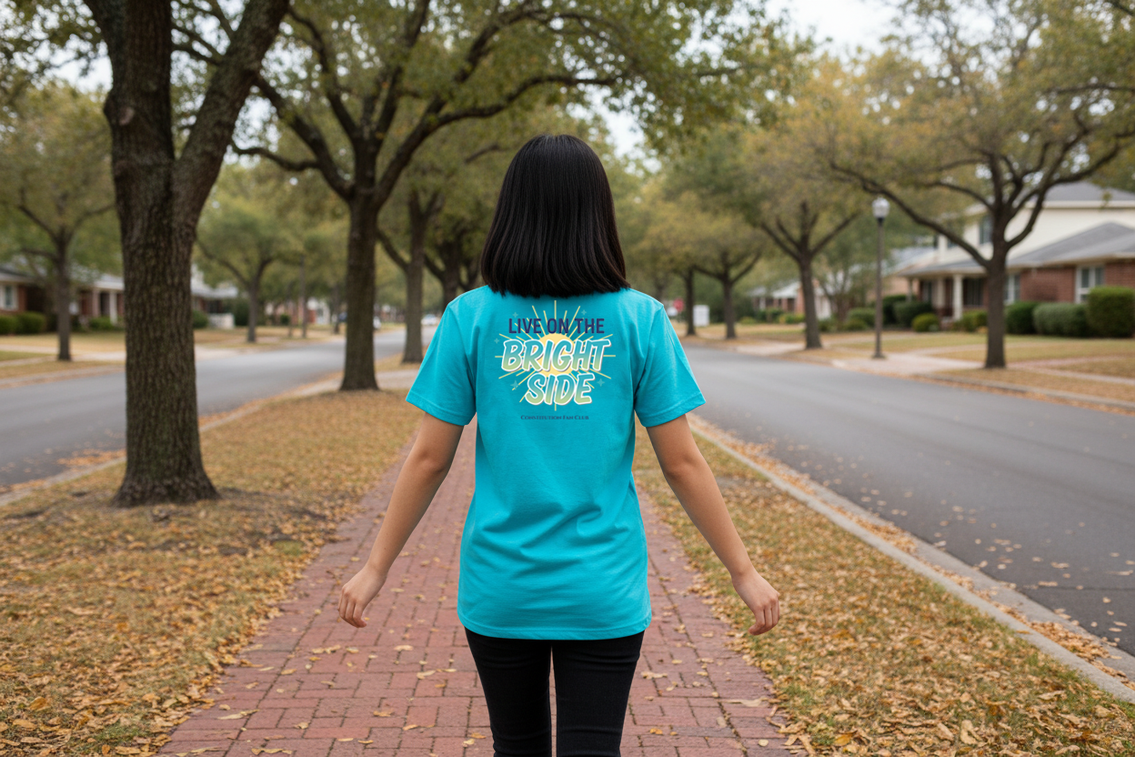 Live on the Bright Side – Sunburst Tee