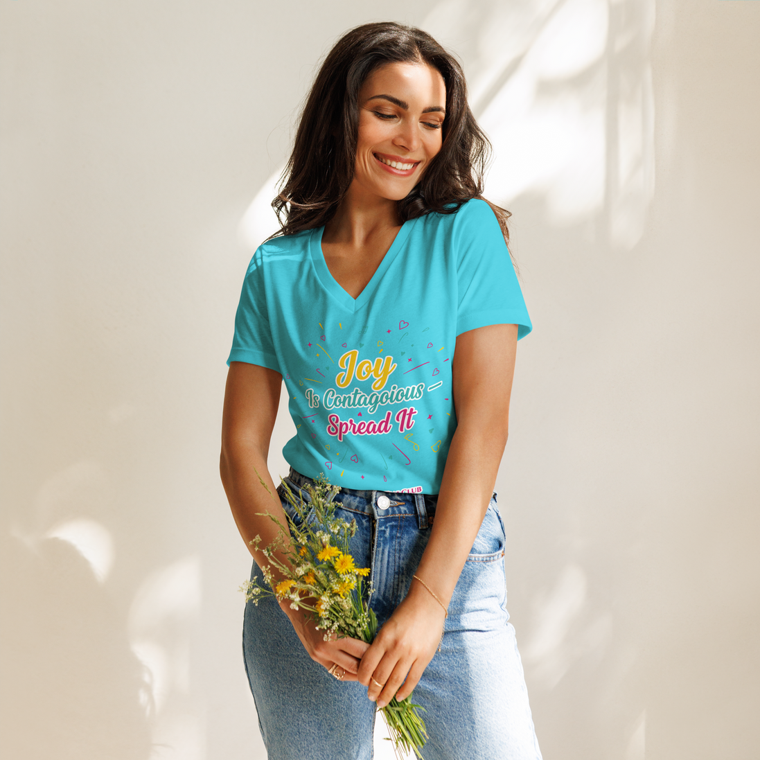 Joy Is Contagious — Spread It Tee