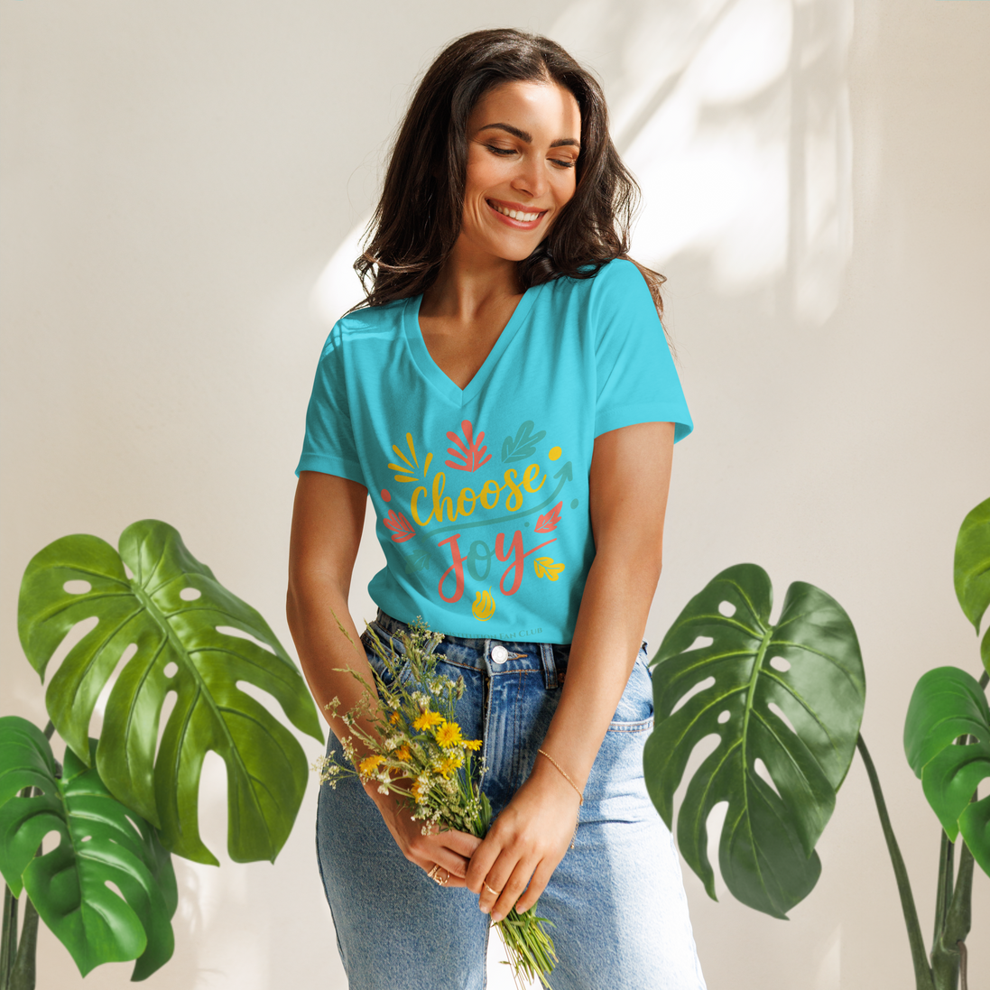 Choose Joy – Colorburst Tee