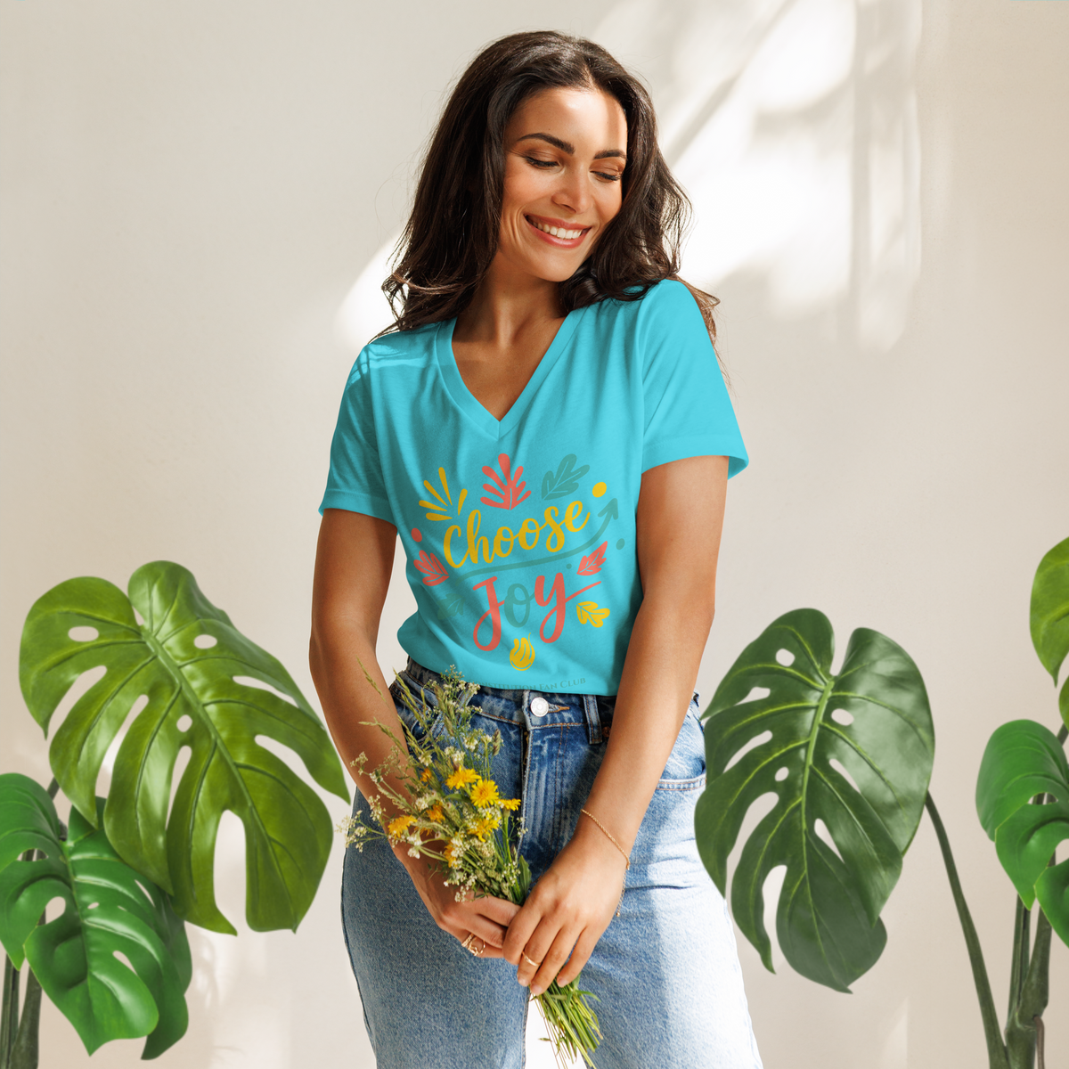 Choose Joy – Colorburst Tee